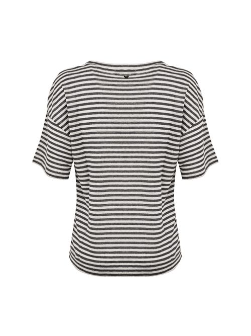 Blusa Barca in jersey di lino a righe Blu/Bianco WEEKEND MAX MARA | 2515941032600010